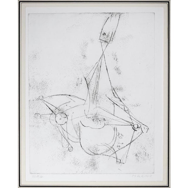 Marino Marini, Miracolo (Miracle), Edition of 20, 1969, Etching For Sale