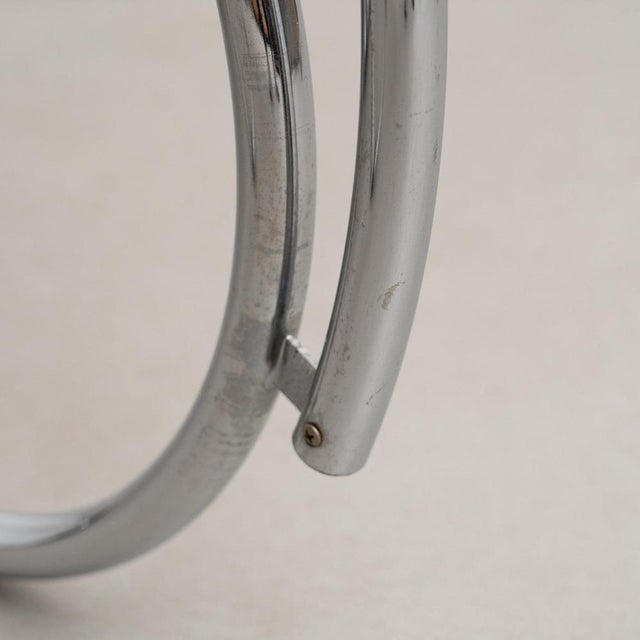 Bauhaus Weissenhof MR20 Armchair attributed to Ludwig Mies Van Der Rohe, 1970s For Sale - Image 12 of 16