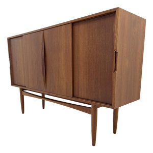 Sideboard in Teak with Sliding Doors, 1965