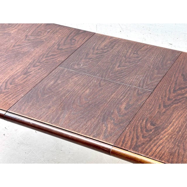 Mid-Century Dining Table in Dark Wood, 1960s For Sale - Image 4 of 16