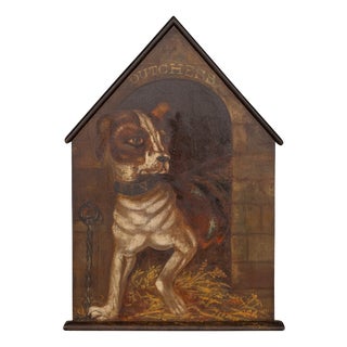 Painting of the Duchess Bulldog, 1820, Oil on Canvas For Sale