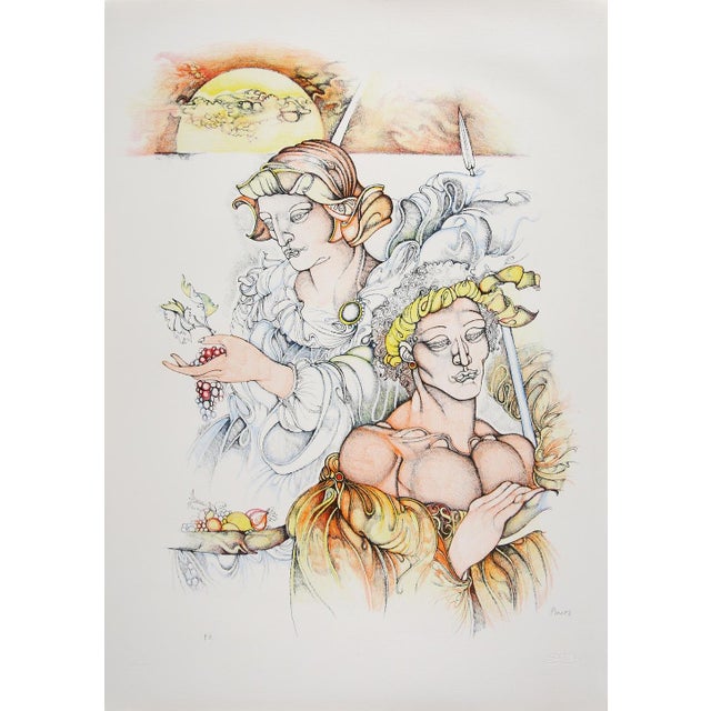 Colour Print On vat paper Hand-Signed Numbered, Set: 125+XXV This piece is attributed to the mentioned designer/maker. It...