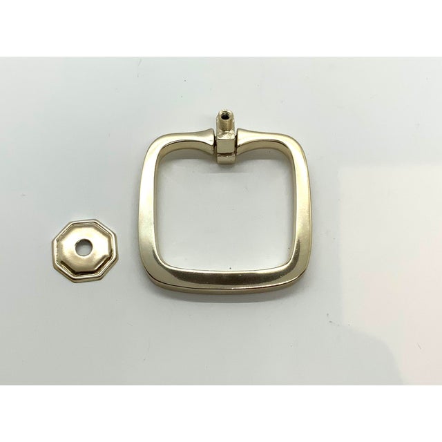 Baker Furniture Company Baker French Silver/Champagne Pull For Sale - Image 4 of 4