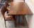 20th Century Spanish Console Fold Out Farm Table With Iron Stretcher For Sale - Image 10 of 11