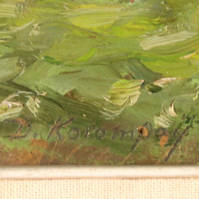 D. Korompai, Painting Duilio Corrupted, Oil on Carboard For Sale - Image 8 of 10