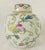 Vintage Mid Century Chinese Hand Painted Porcelain Butterfly & Floral Ginger Jar For Sale - Image 10 of 10