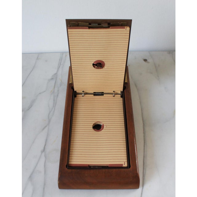 Vintage Wooden Telephone Number and Address Organizer For Sale - Image 9 of 12
