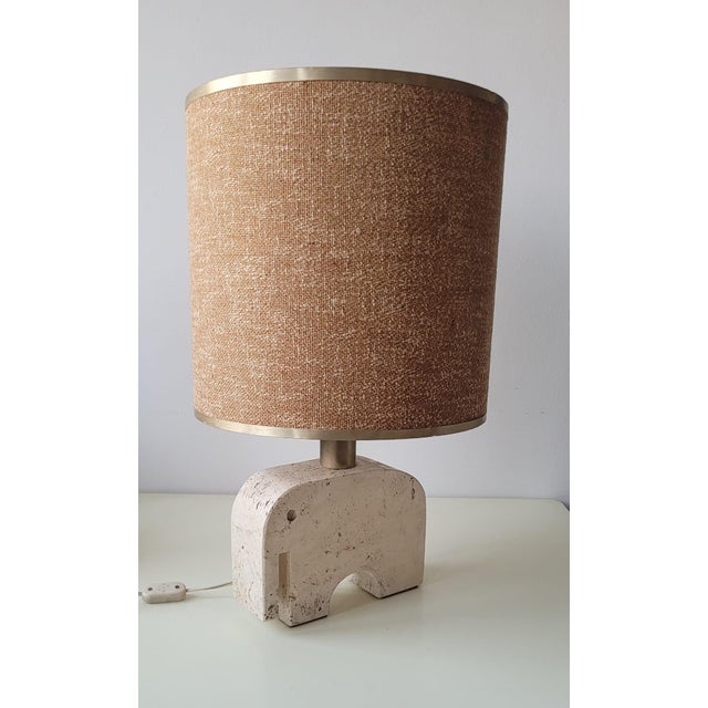 Sculptural Elephant Table Lamp from F.lli Mannelli, Florence, Italy, 1970s For Sale - Image 18 of 18