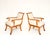 Gustavian (Swedish) Antique Neo-Classical Swedish Elm Chairs, 1890s, Set of 2 For Sale - Image 3 of 14