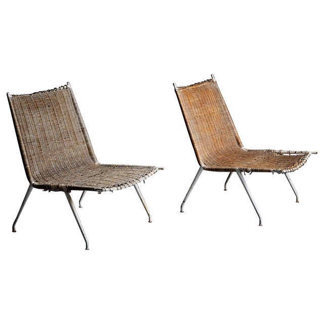 Set of Lounge Chairs by Raoul Guys for Airborne, France, 1950s For Sale - Image 12 of 12