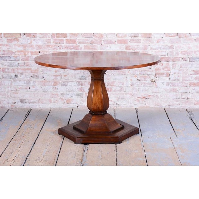 Biedermeier Dining Table in Walnut, Czechia, 1830s For Sale - Image 4 of 18
