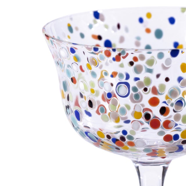 Bring a burst of color and fun to any occasion with the Spritz Confetti Cocktail Glasses. Designed with a lively...
