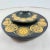 Ceramic 1960s Hyalyn Porcelain Black Bisque & Gold Enamel Briard Ashtrays, Set/2 For Sale - Image 7 of 14