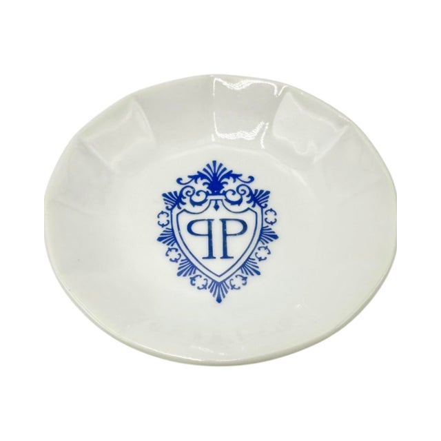 Vintage the Plaza Hotel Nyc Porcelain Ashtray Catchall Dish New York For Sale - Image 4 of 7
