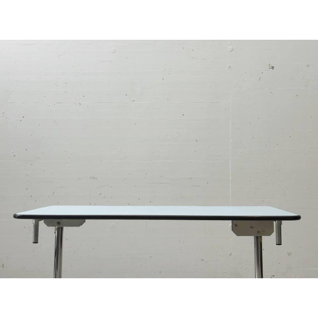 Blue Practical Folding Tables from Kelko, 1980s For Sale - Image 11 of 16