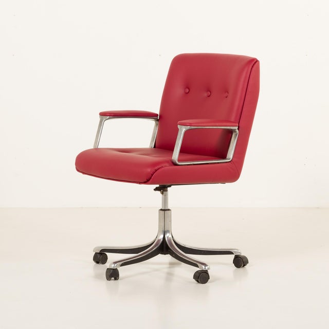 1970s Office Chair by Osvaldo Borsani for Tecno, 1970s For Sale - Image 5 of 17