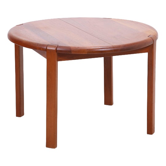 Mid-Century Danish Teak Dining Table by Niels Bach For Sale
