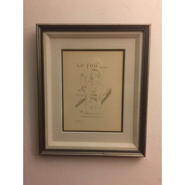 1960s Vintage Henri De Toulouse-Lautrec Print For Sale - Image 4 of 4