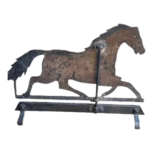 Late 19th Century Running Horse Weather Vane