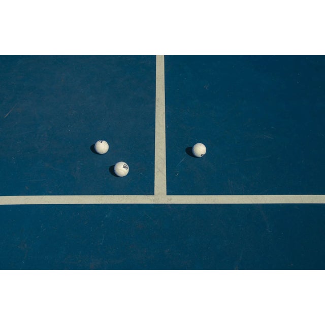 "Doubles" Contemporary Sport Still Life Color Photograph by Korbin Bielski For Sale