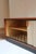 Low Teak Sideboard with Sliding Canvas Doors, 1960s For Sale - Image 16 of 18