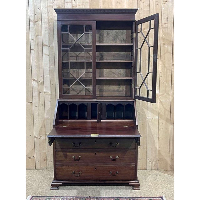 19th Century English Scribe in Mahogany For Sale - Image 18 of 18