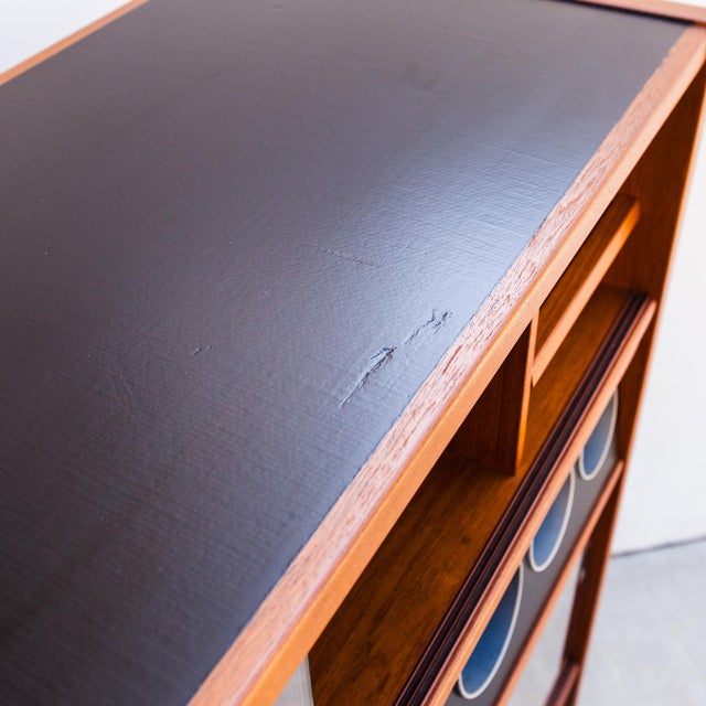 Restored 1960s Danish Modern Teak Dry Bar by Heltborg Mobler For Sale - Image 10 of 14