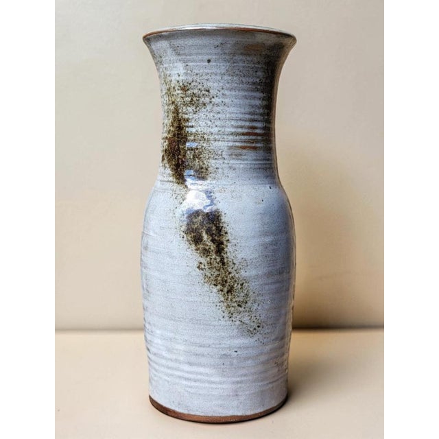 Stoneware Vase by Chantal and Robert Thierry, 1970s For Sale - Image 10 of 10