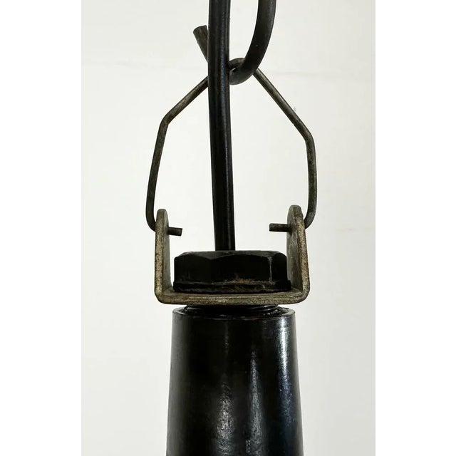 1960s Vintage Industrial Bakelite Hanging Work Light, 1960s For Sale - Image 5 of 12
