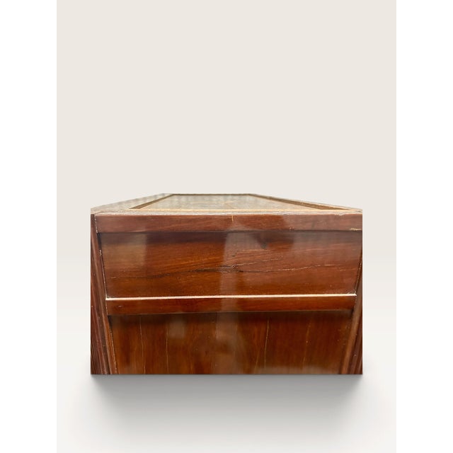 Louis XVI Mahogany Secrétaire À Abattant, Stamped J. Canabas, Jme, 18th Century For Sale - Image 16 of 17