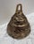 2000 - 2009 Large Textured Metal Brass Bell For Sale - Image 5 of 5