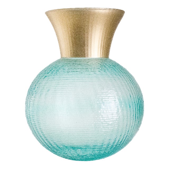 Flower Vase by Mariana Iskra for Ribes Art of Glass For Sale