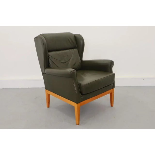 Vintage Leather Armchair, 1960s For Sale - Image 15 of 15