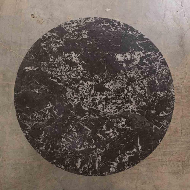 19th Century French Oak and Marble Center Table For Sale In Los Angeles - Image 6 of 16