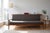 Contemporary Contemporary Grey Wool Parker Sofa | Modern Upholstered Luxury Three-Seat Seating For Sale - Image 3 of 12