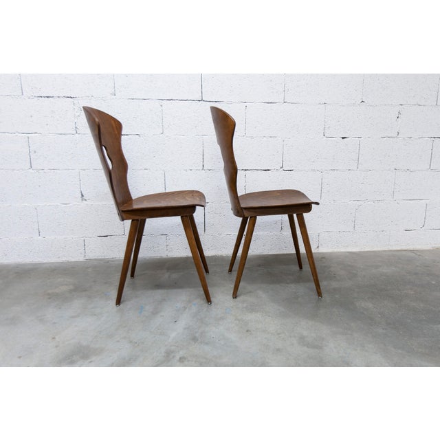 Gentiane Chairs from Baumann, 1960s, Set of 2 For Sale - Image 16 of 18