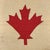 Red Large Vintage Wool Flag of Canada With Sewn Maple Leaf For Sale - Image 8 of 8