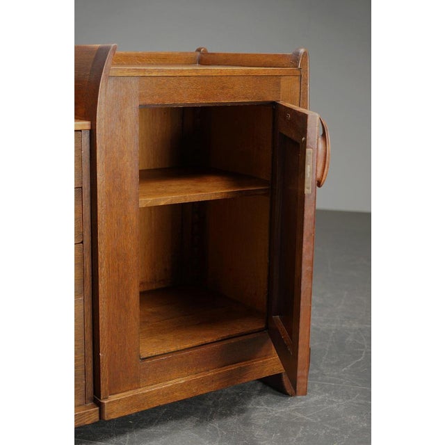 Amsterdamse School Sideboard by Architect Paul Bromberg For Sale - Image 10 of 18