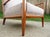 Gray New Upholstery ~ t.h. Robsjohn-Gibbings Lounge Chair & Ottoman ~ Mid Century Modern For Sale - Image 8 of 17