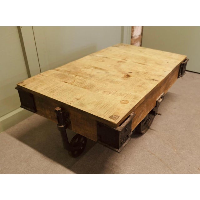 1970s Industrial Coffee Table, 1970 For Sale - Image 5 of 8