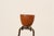 Vintage Gordon and Jane Martz Ochre Stoneware and Walnut Table Lamp With Finial For Sale - Image 13 of 14