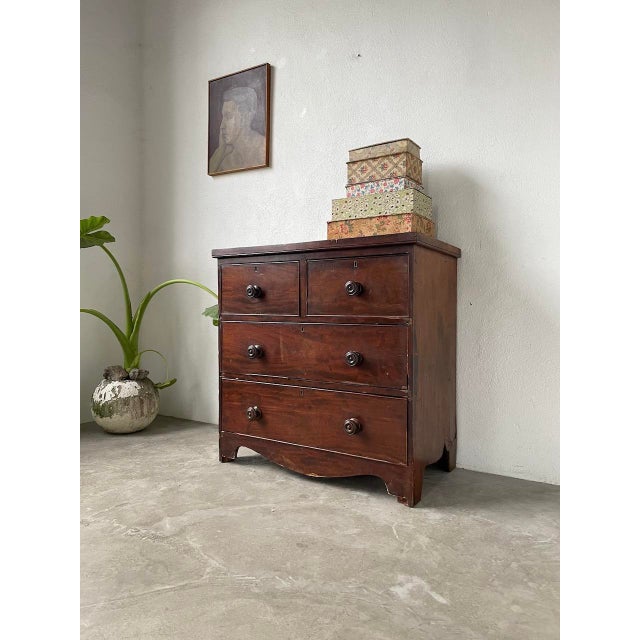 19th Century English Chest of Drawers, 1890s For Sale - Image 12 of 18
