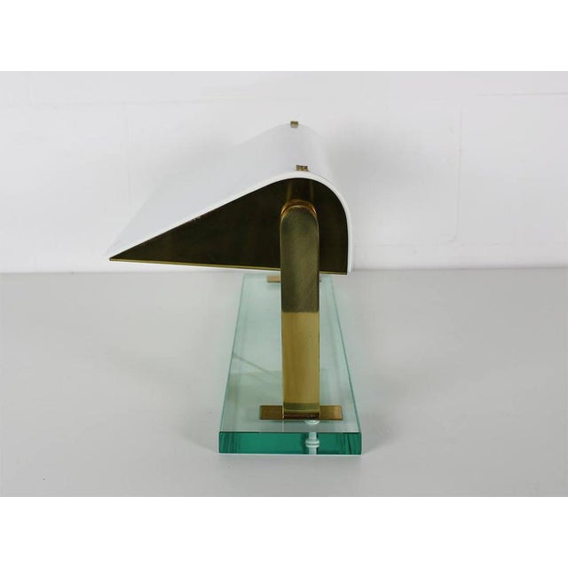 Metal 0836 Table Lamp by Chiesa for Fontana Arte, 1939 For Sale - Image 7 of 10
