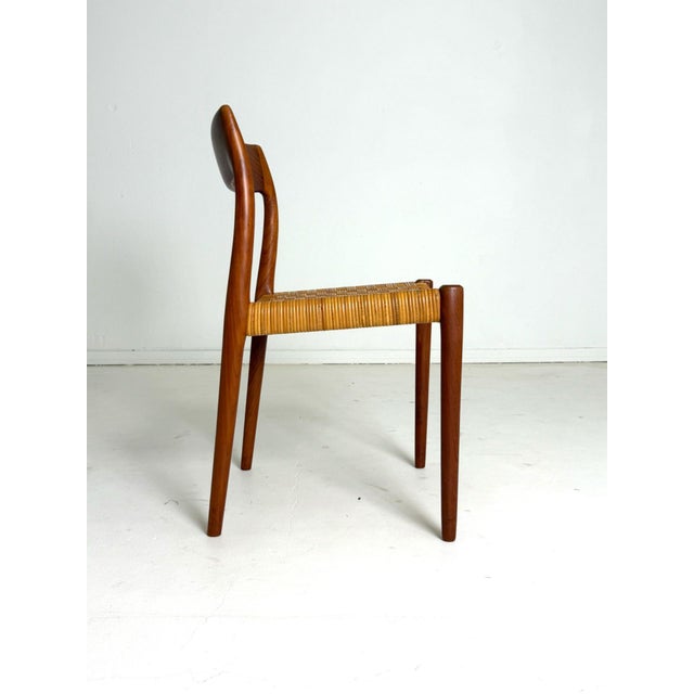 Model 77 Chairs from N. O. Møller, 1950s, Set of 4 For Sale - Image 6 of 14