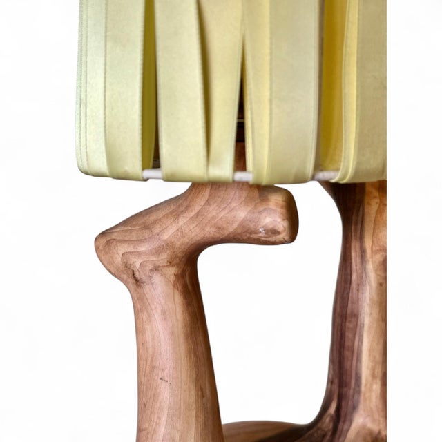 Faux-Bois Table Lamp by Grand-Jean Jourdan for Vallauris, 1950s For Sale - Image 9 of 17