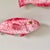 Rustic European Pink Folk Art Paper Mache Hanging Fish- a Pair For Sale - Image 3 of 9