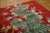 Art Deco 1920s Red Claret Abstract Floral Antique Chinese Art Deco Rug 10'x17' 6" Handknotted Wool Carpet For Sale - Image 3 of 5