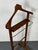 Brown Mid-Century Modern Italian Beech Dressboy Valet Stand, 1960s For Sale - Image 8 of 15