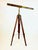 Antique French Brass Tripod Telescope, 1950s For Sale - Image 16 of 16