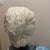 Early 20th Century Hand-Sculpted Figurative Plaster Bust on Wooden Base For Sale In Minneapolis - Image 6 of 12